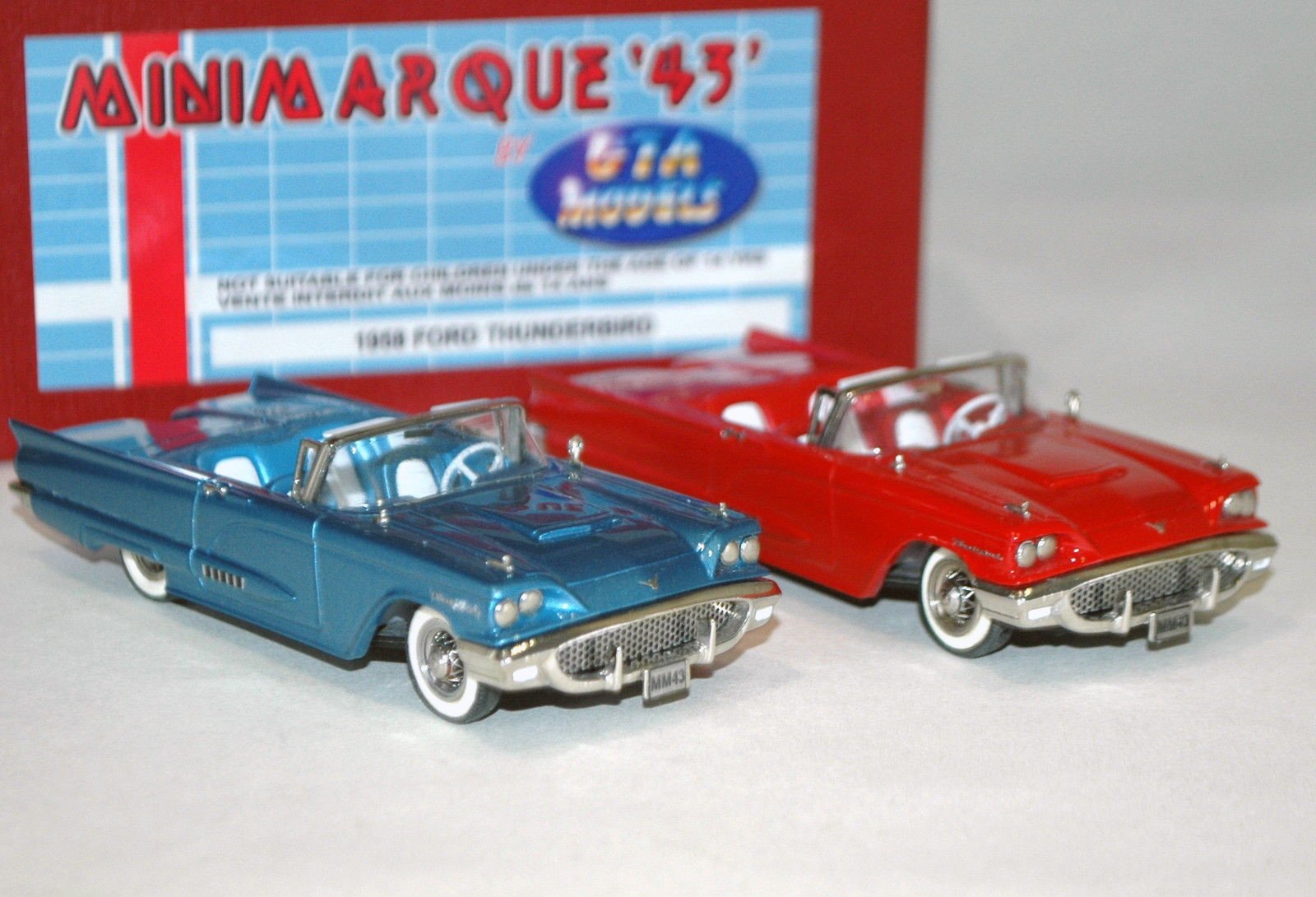 Ford Thunderbird Blue Red Mm By Gta Models Albums Convertis