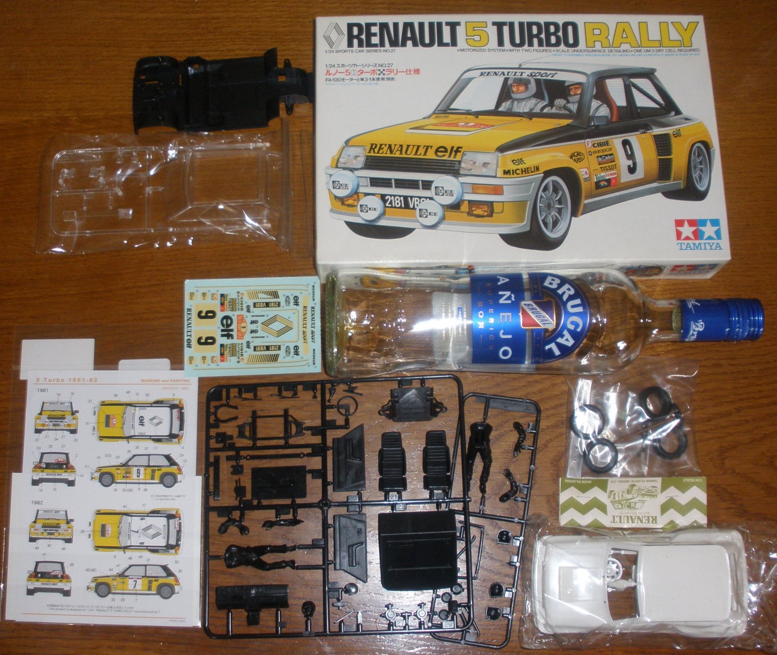 thème 2016 Zac Renault 5 Turbo 1981 Tamiya 1 24 Maquettes ou