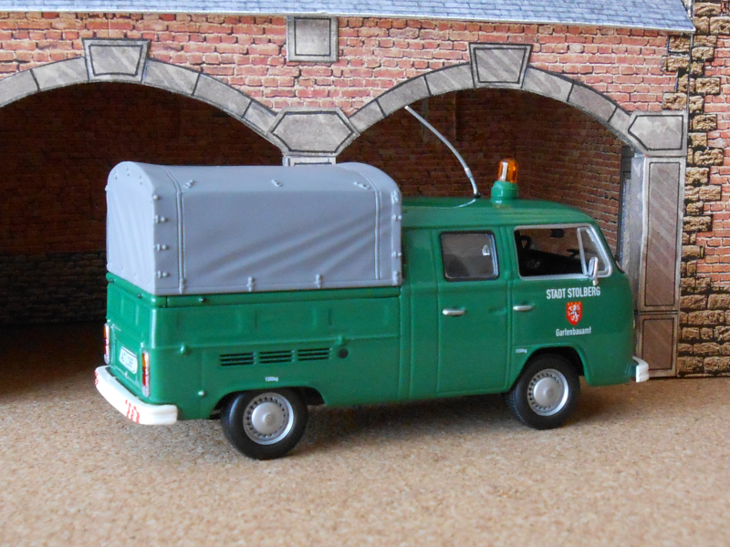 1972 Volkswagen T2b Doka Pritsche Minichamps 02 Png Albums Des