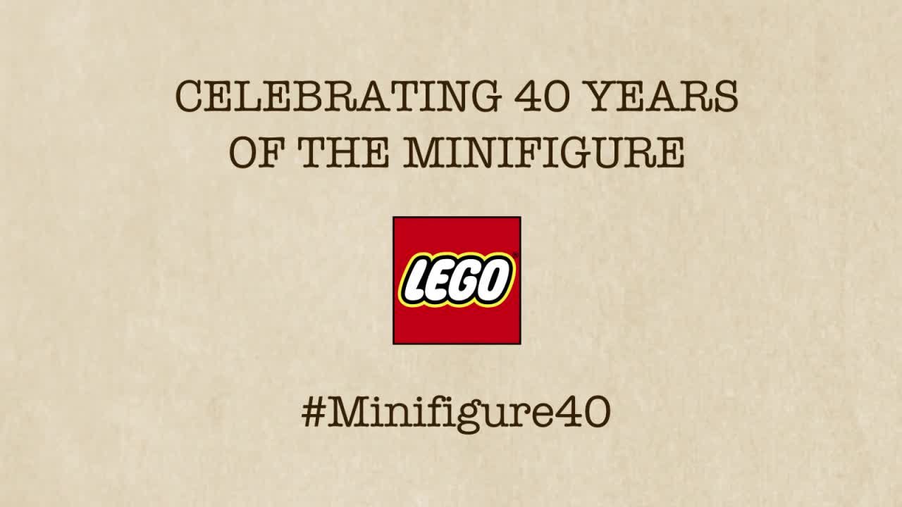 Lego minifigures 40th online anniversary