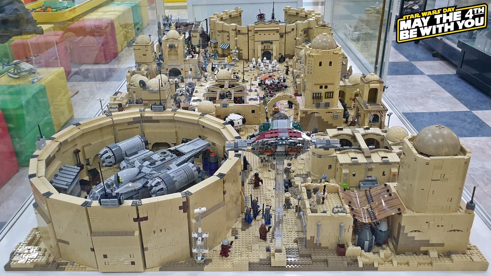 Seniors Brick : A display to celebrate Star Wars Day - LEGO Ambassador ...