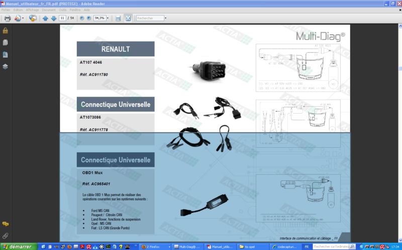 Multidiag Actia Page Technologie M Canique Lectronique