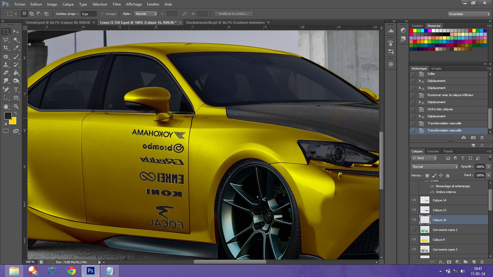 [TOPIC OFFICIEL] Tutoriel Photoshop - Virtual Tuning - Forum Auto