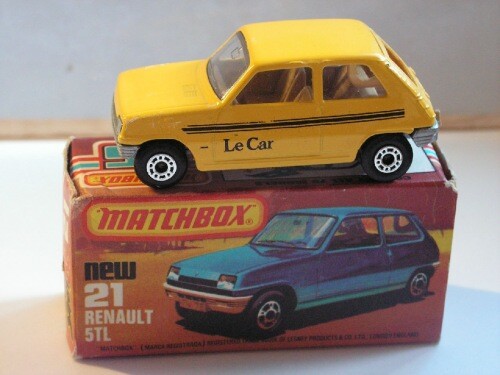 Matchbox cheap renault 5