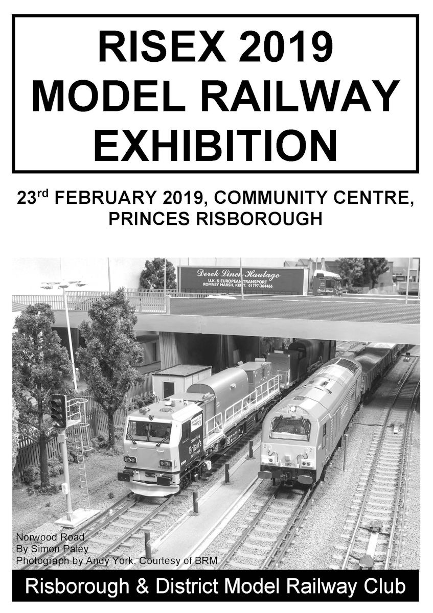 Risex 2019 Model Railway Exhibition 23rd February Exhibitions Rmweb