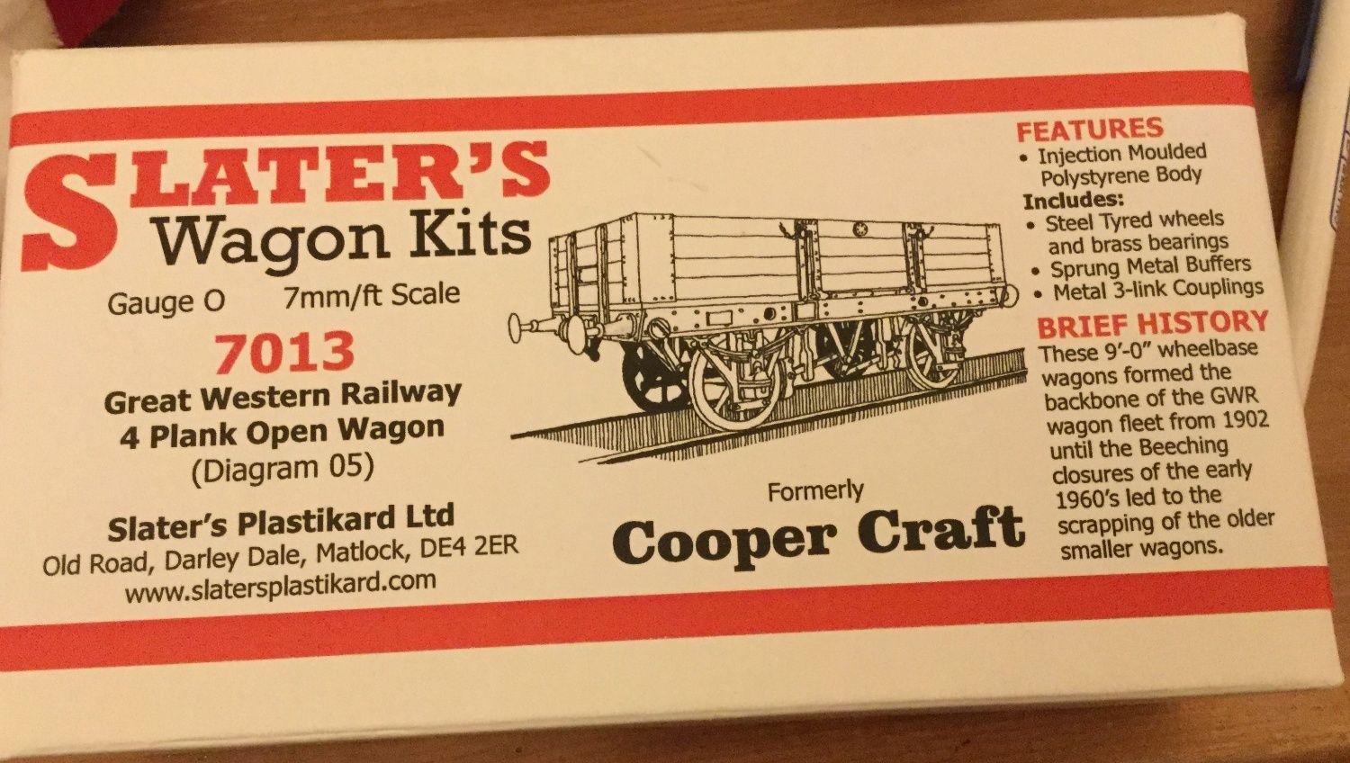 GWR 4 plank wagon with DC1X brakes - Wenlock's Blog - RMweb