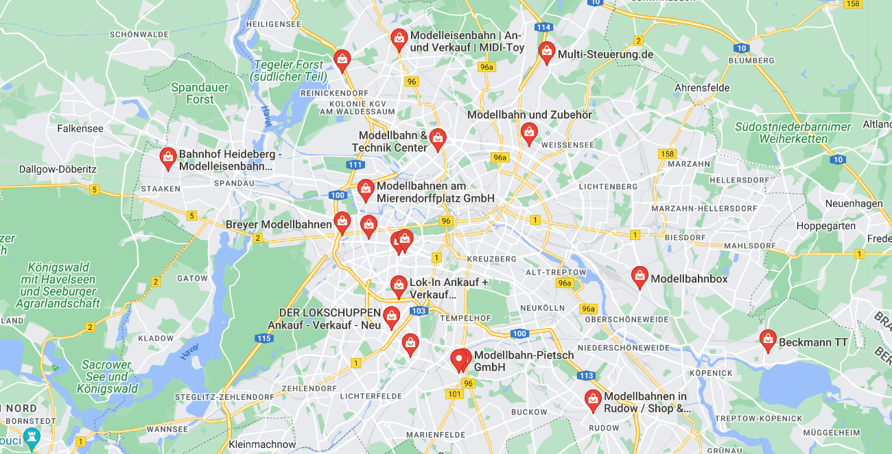 Model shops in Berlin? Recommendations? - German Railways 🇩🇪 - RMweb