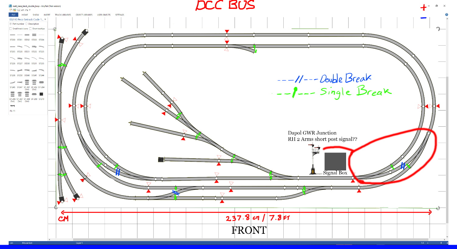 Signal placment on my little layout? - Permanent Way, Signalling ...