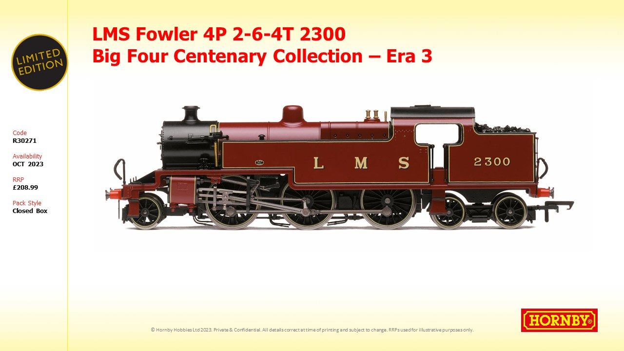 Hornby 2023 - Steam locomotives - Hornby - RMweb