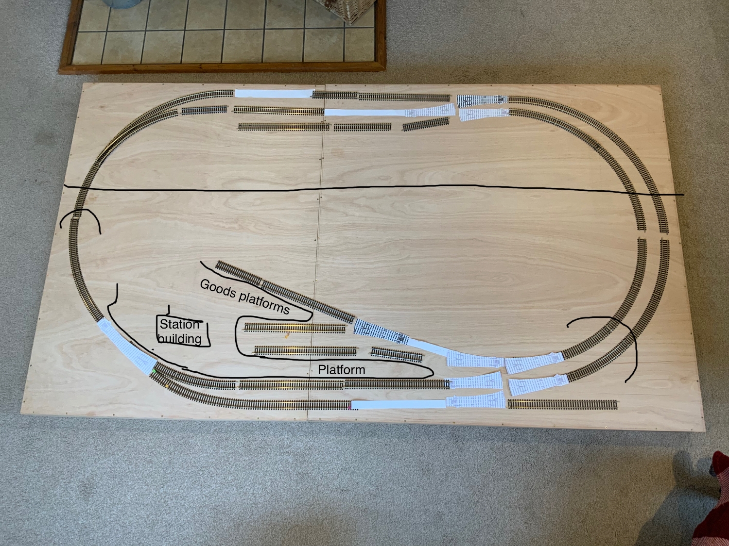 Homage to Bredon - 7 x 4 OO gauge - Layout & Track Design - RMweb