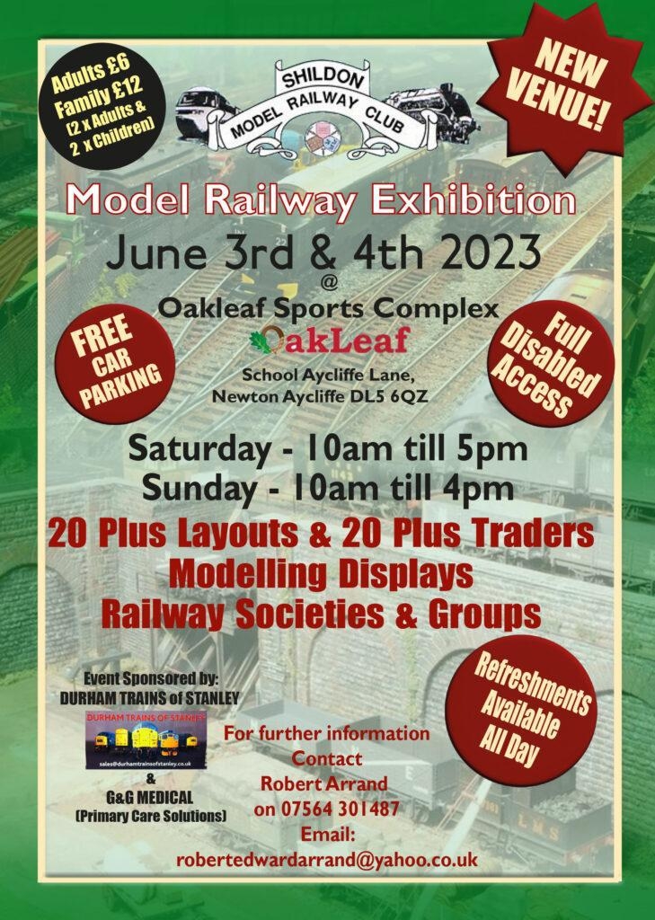 Shildon Model Railway Club Spring Exhibition - RMweb Exhibition/Event ...