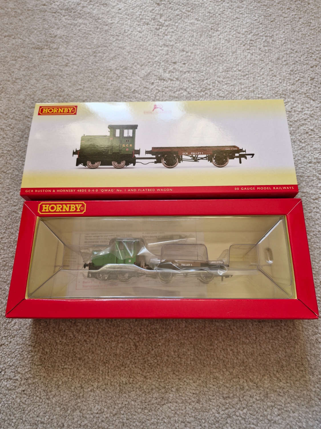 Hornby R30012 GREAT CENTRAL RAILWAY RUSTON & HORNSBY 48DS 0-4-0 NO.1 ...